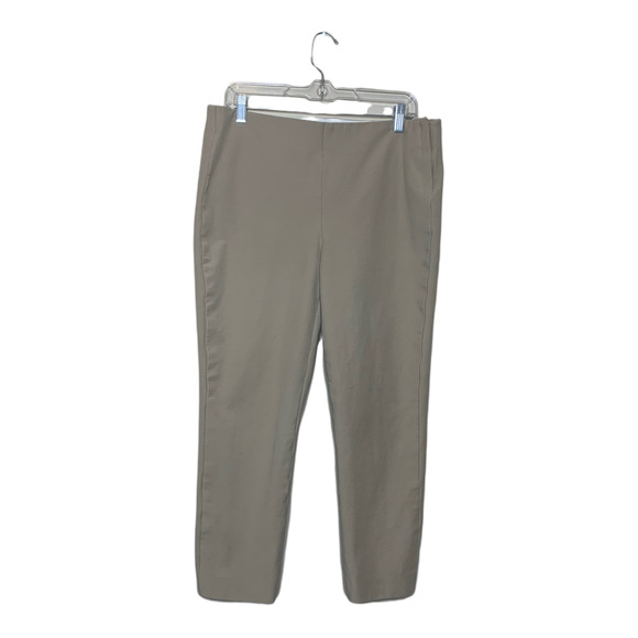 Worth Pants - Worth beige elastic waist casual stretch cropped pants size 12